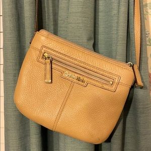 Calvin Klein beige crossbody bag
